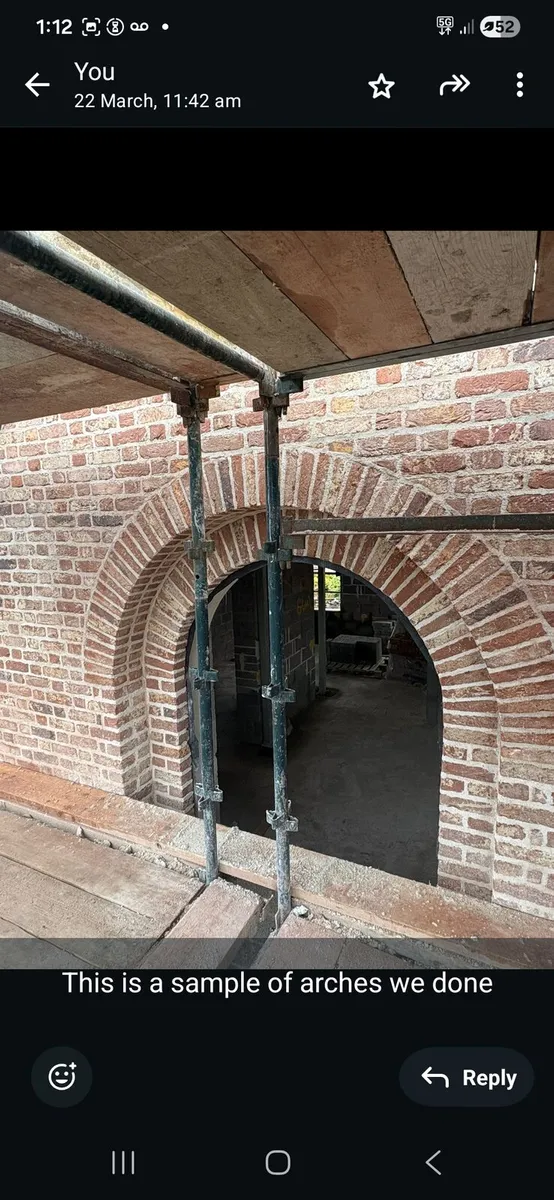 Bricklaying contractor available in Dublin and sur - Image 1