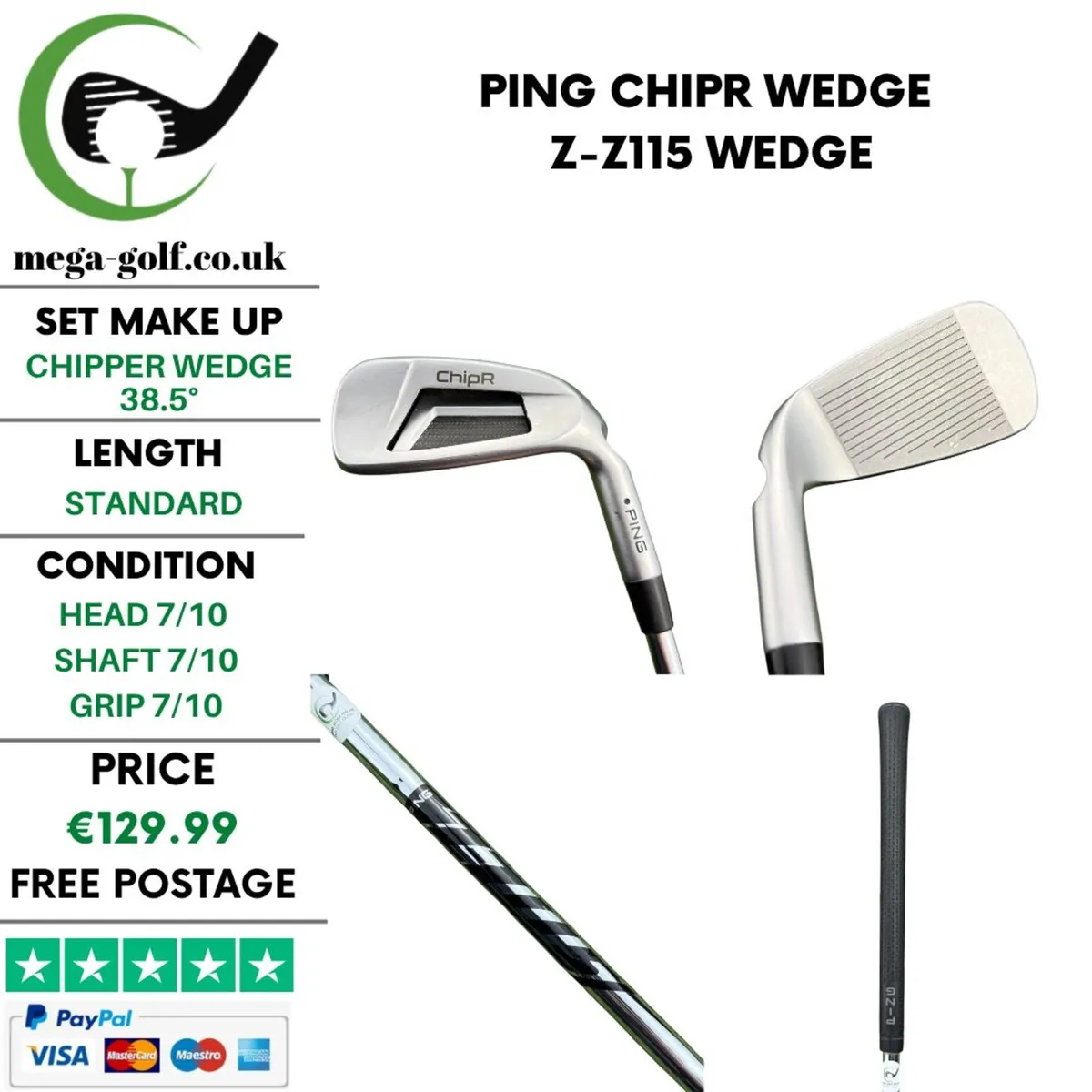 Ping ChipR Wedge 38.5° / Z-Z115 Wedge - Image 1
