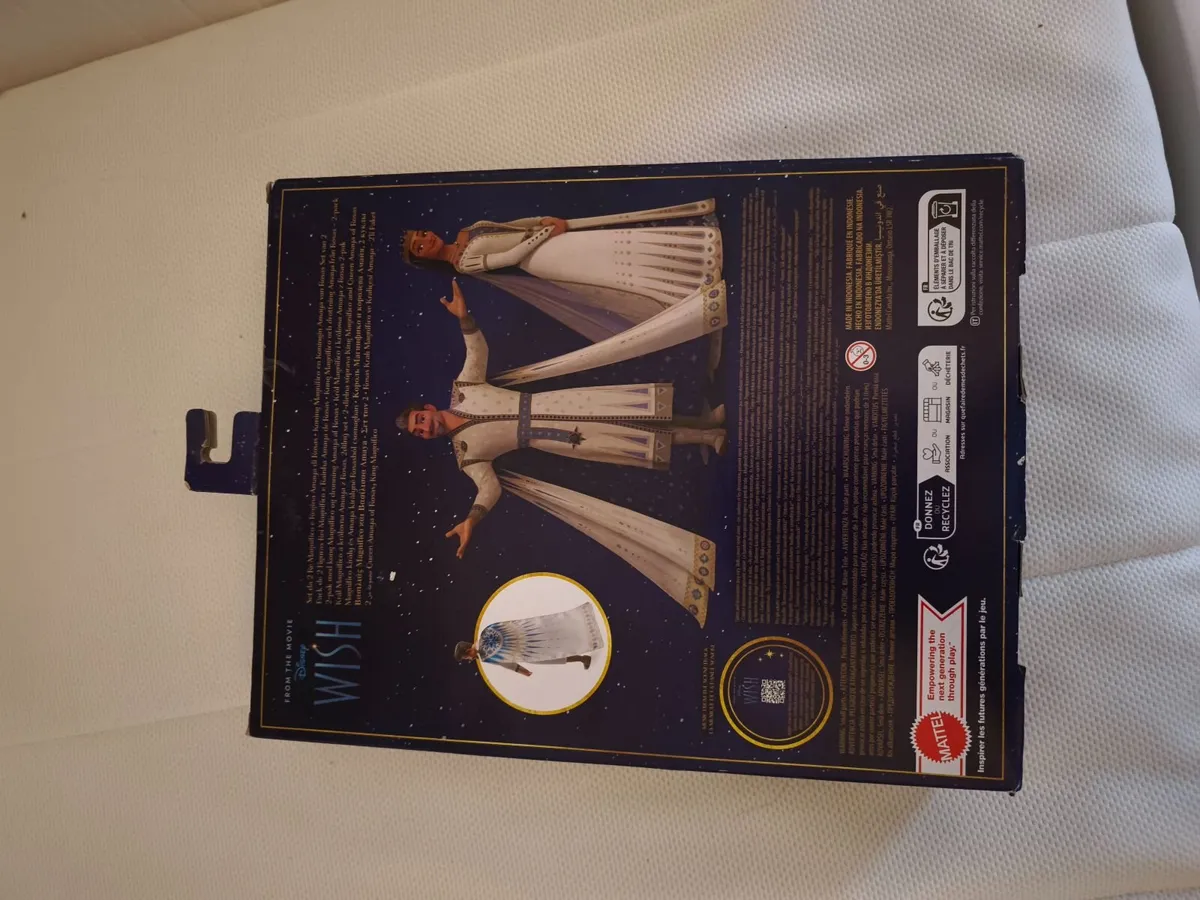 New Disney Wish Dolls-King Magnifico, Queen Amaya - Image 4