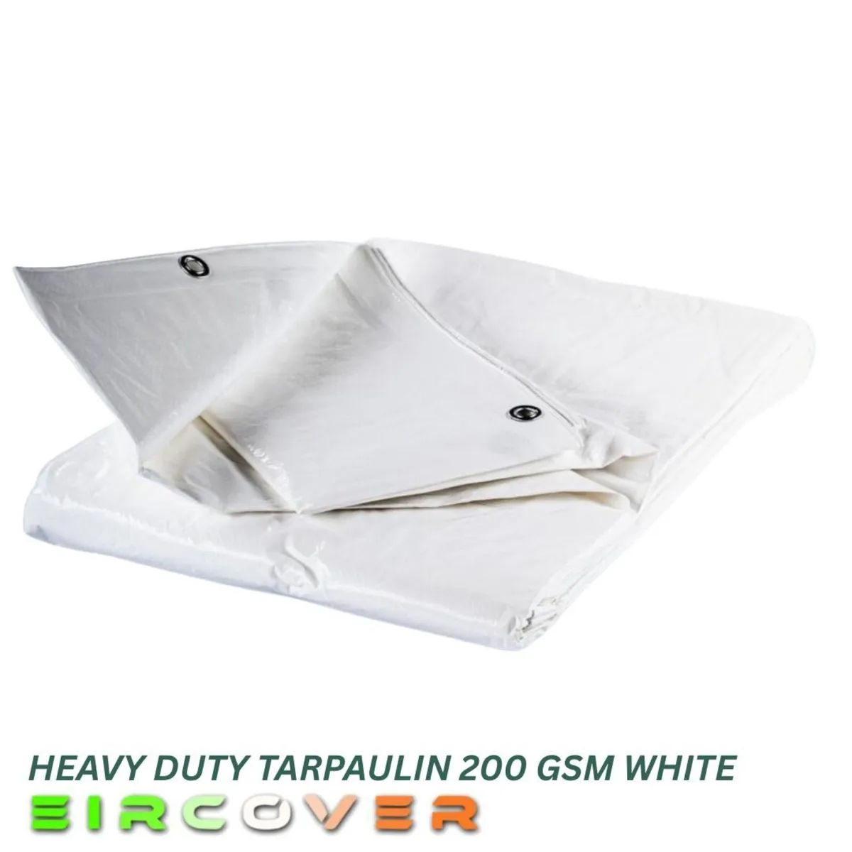 Heavy Duty Tarpaulin 10m x 12m (33' - 39') 200 gsm - Image 1