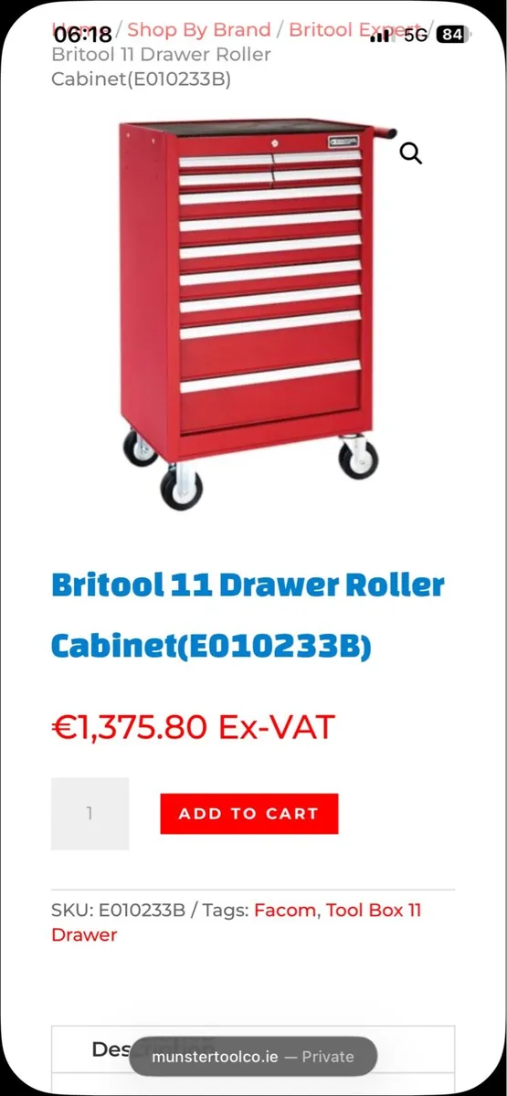 Britool tool box