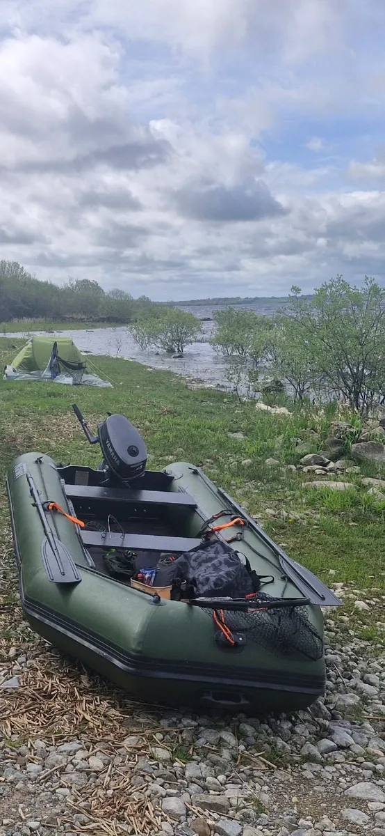 Inflatable Fishing Boat + Yamaha 4HP Outboard - Image 2