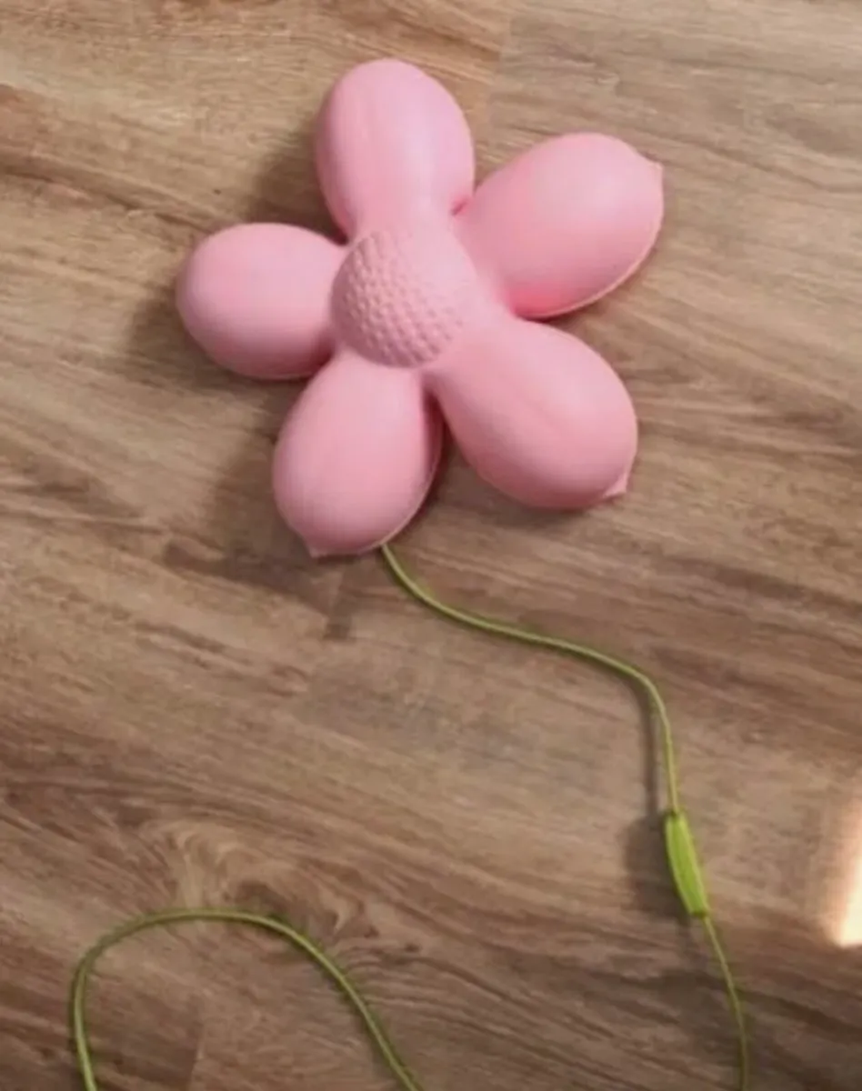 IKEA - pink flower wall light - Image 1