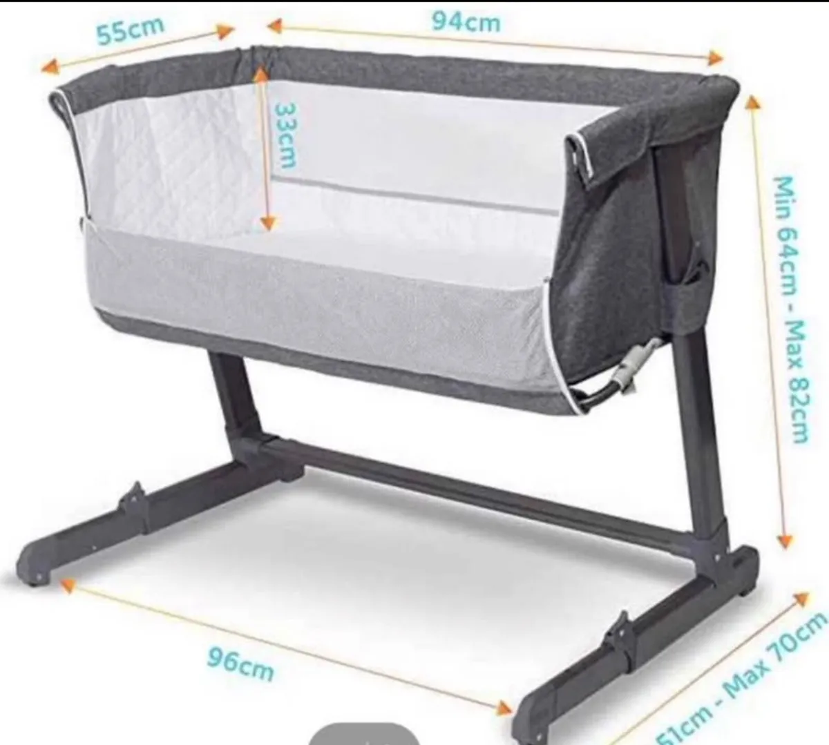 Babyliss co sleeper crib - Image 4