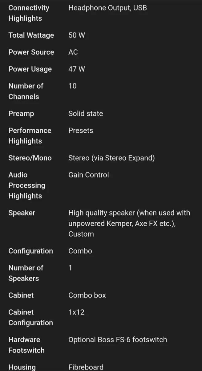 Boss Katana 50 MkII Amplifier - Image 4
