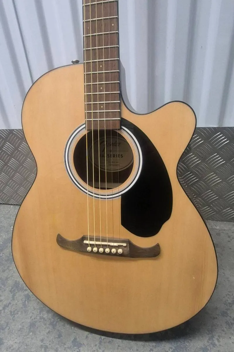 Fender FA135CE Semi Acoustic Guitar - Image 1