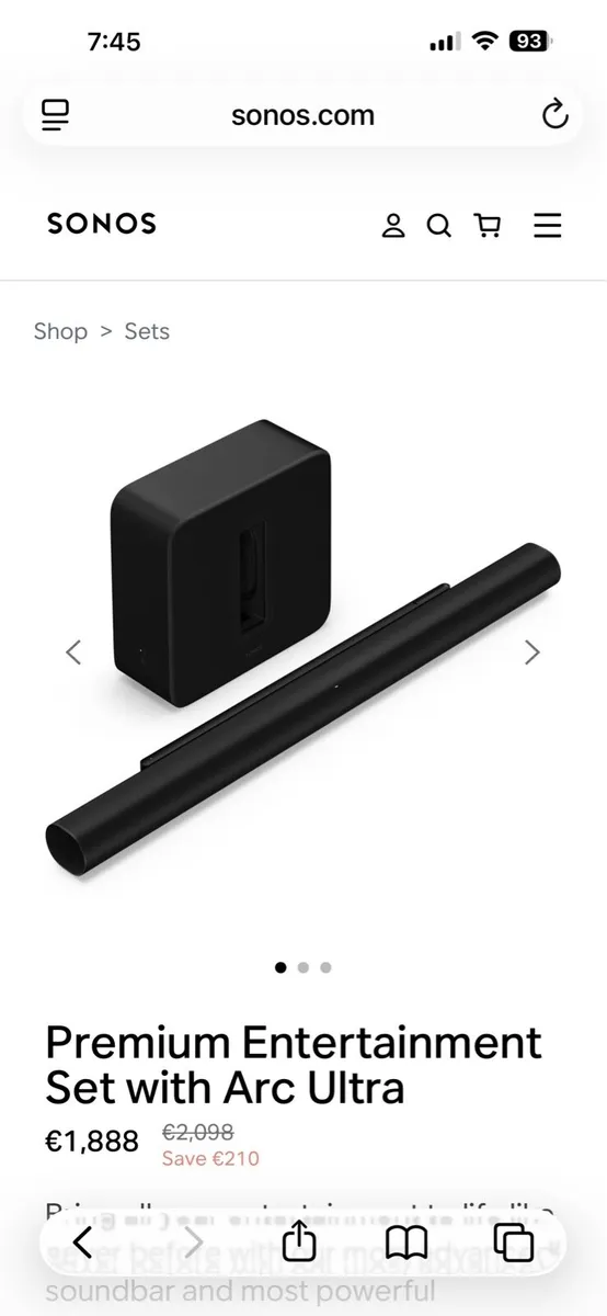 Sonos Arc + Sub Gen 4