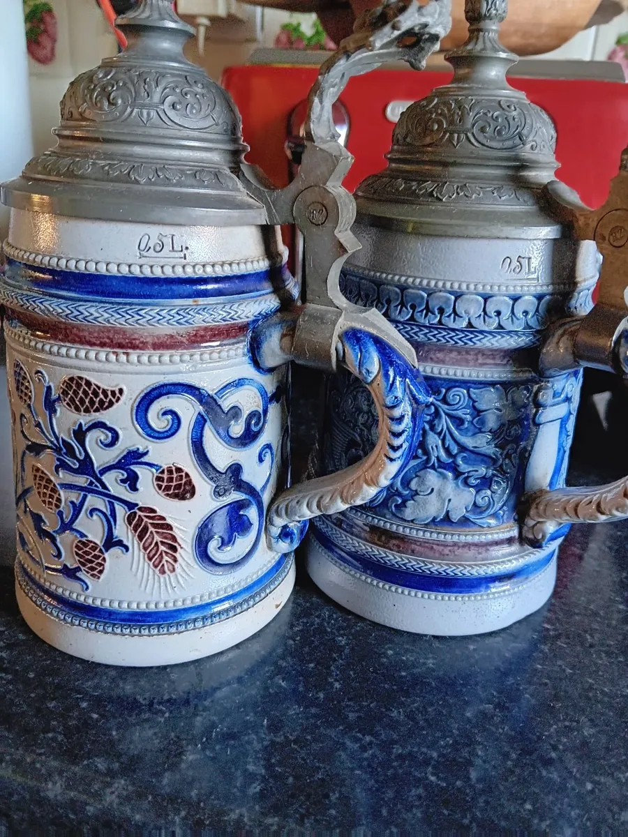 Vintage tankards - Image 3