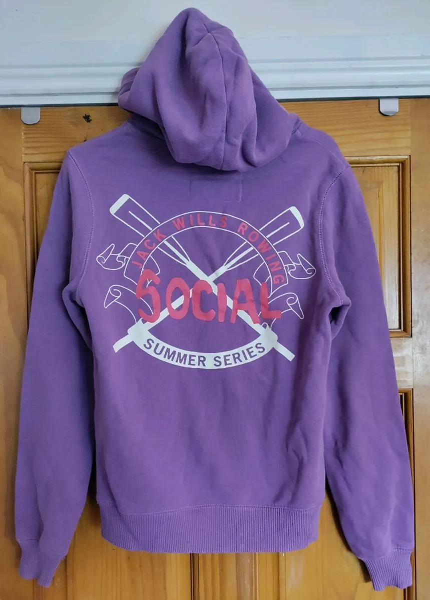 Jack Wills Rowing Social hoodie Sz 8 - Image 1