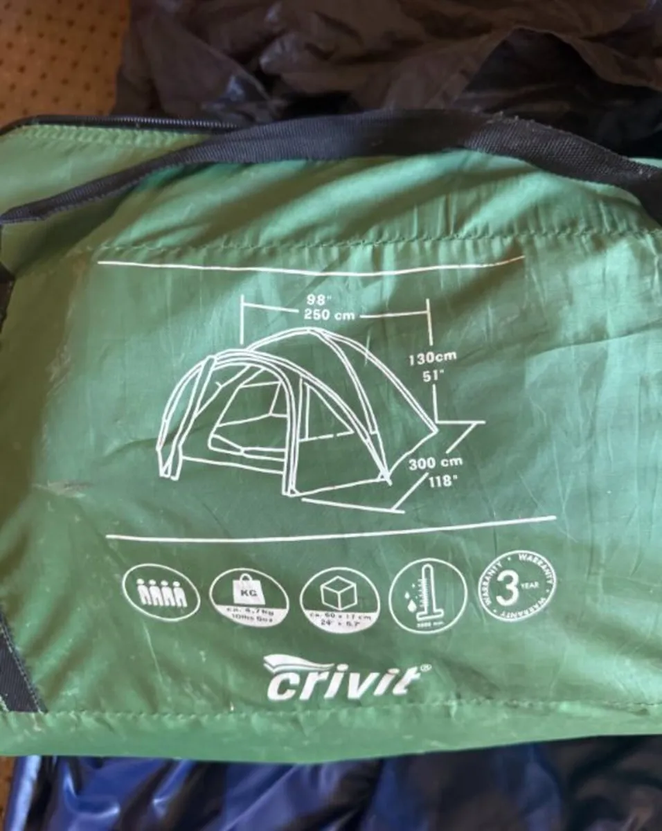 camping tent and chairs - Image 2