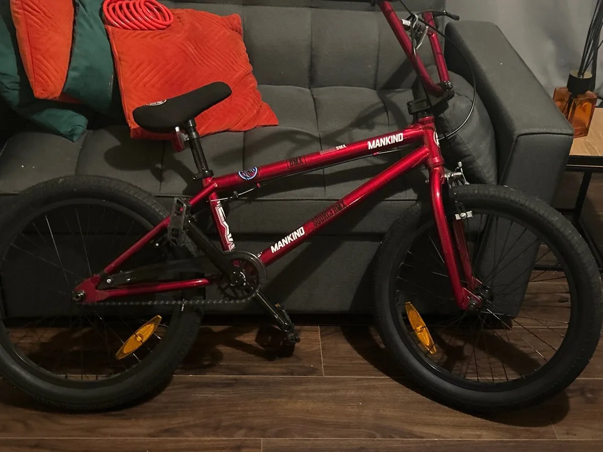 Red Mankind BMX-Excellent Condition Ready to Ride - Image 4
