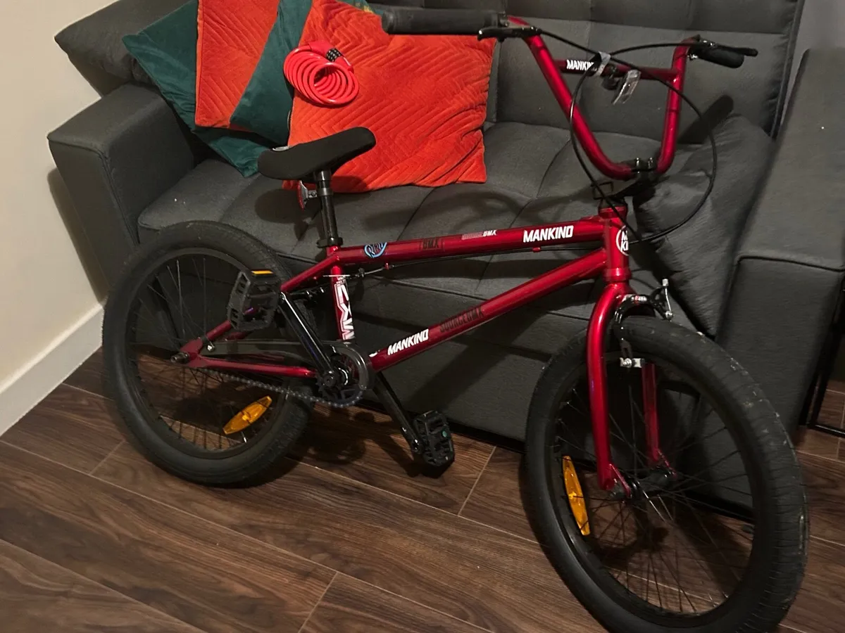 Red Mankind BMX-Excellent Condition Ready to Ride - Image 1