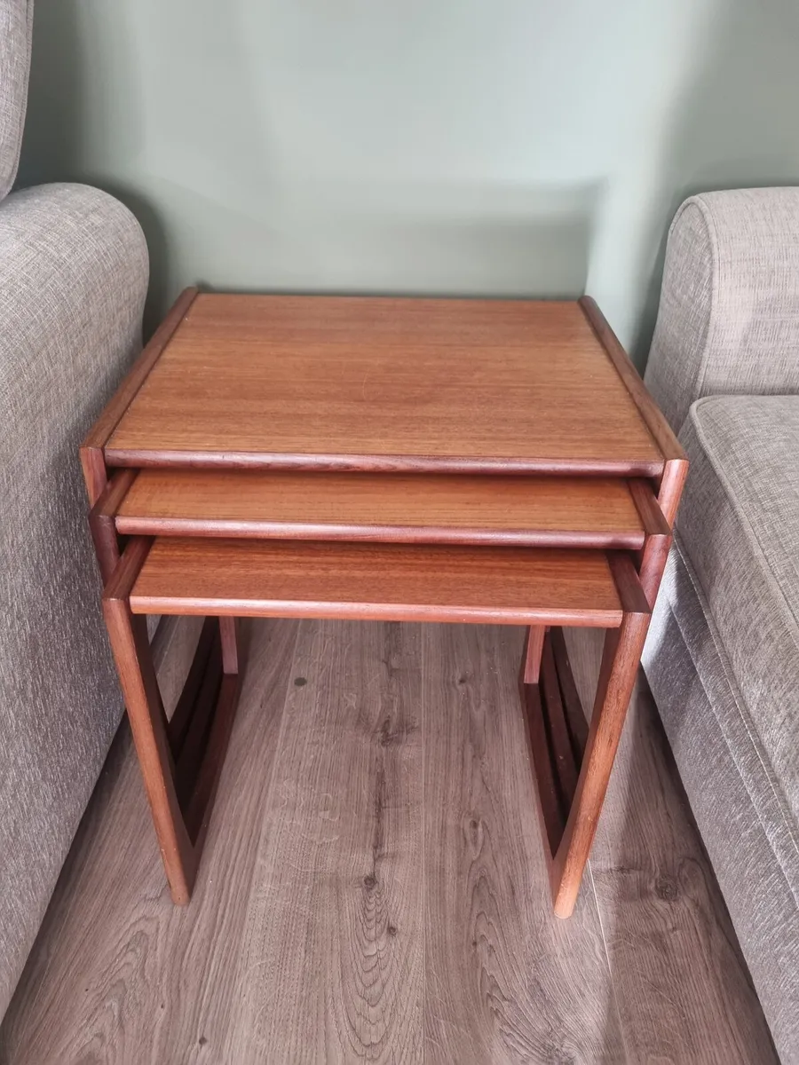 G Plan Quadrille nest of tables mid century