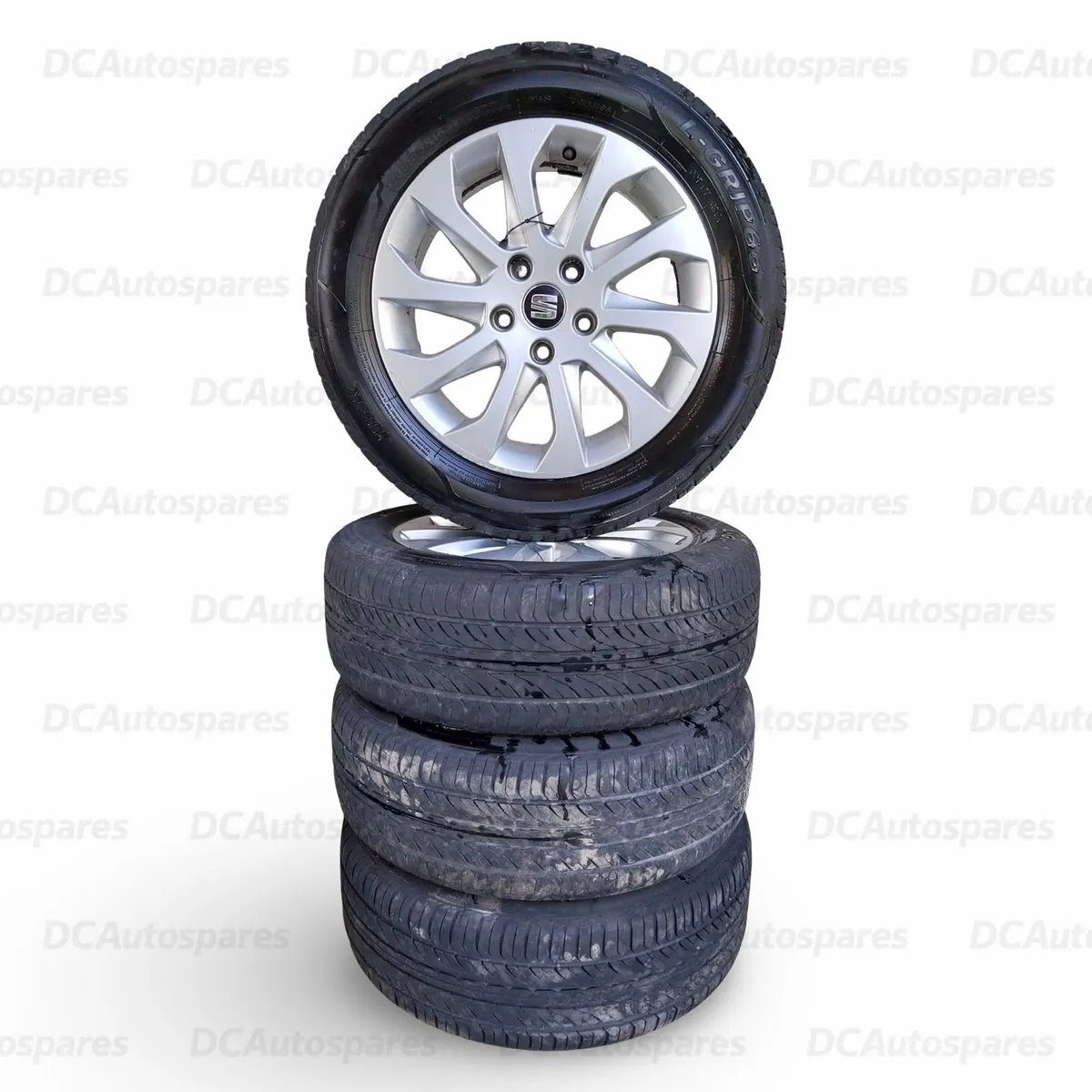 2016 Seat Leon 16" Alloy Wheels Set 205/55R16 - Image 1