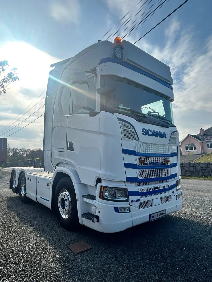 Scania S580 2018 Twin tag - Image 1