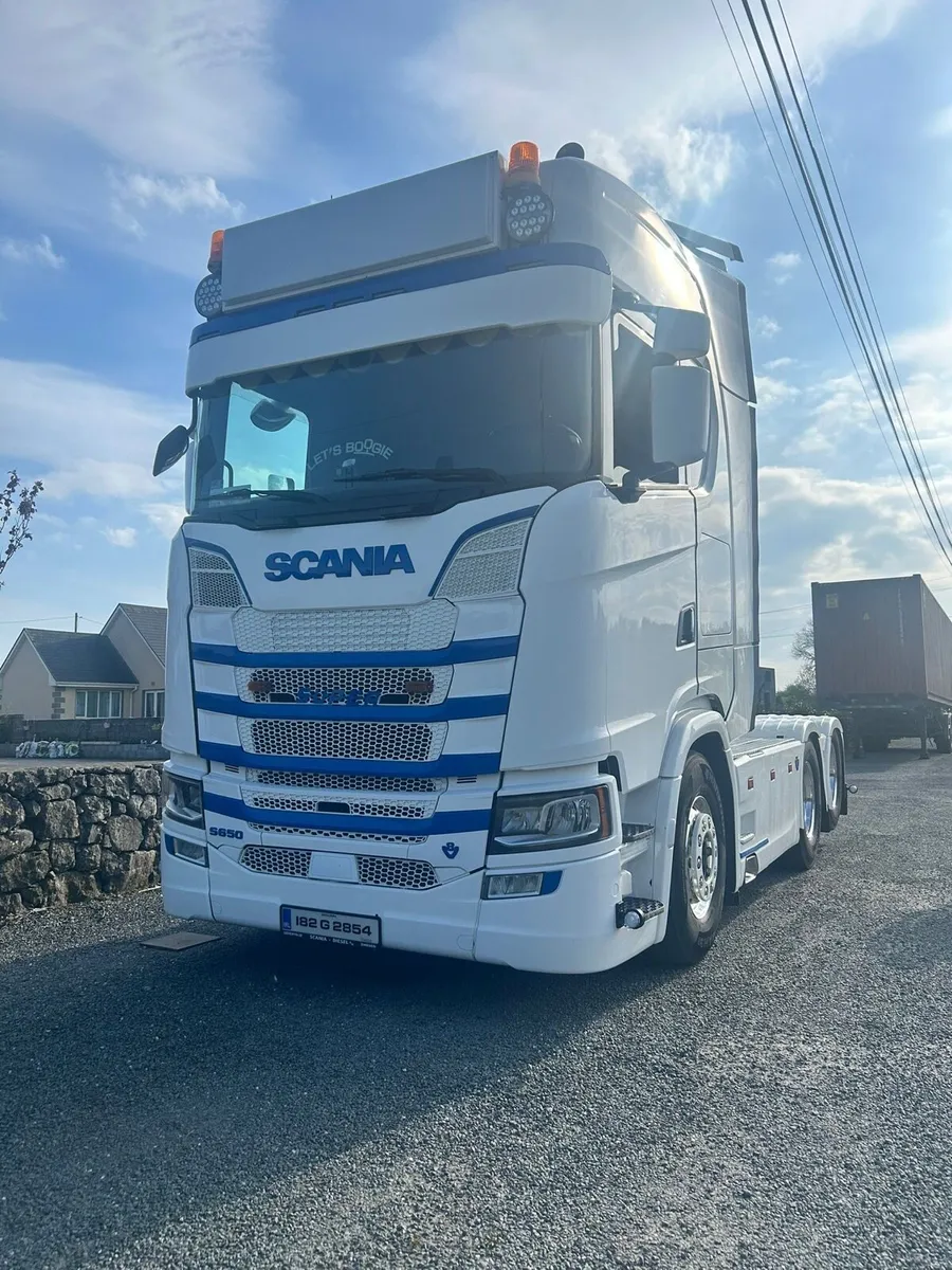 Scania S580 2018 Twin tag - Image 2