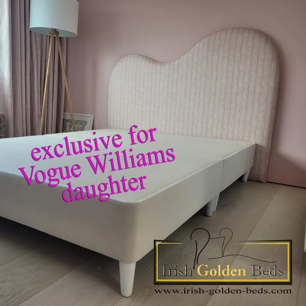 bed frame and headboard, free delivery - Image 3