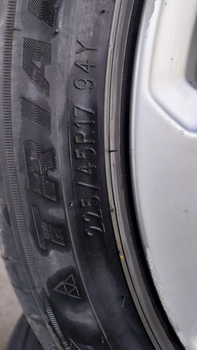 2015 Audi A3 17" Alloy Wheels Set 225/45R17 - Image 3