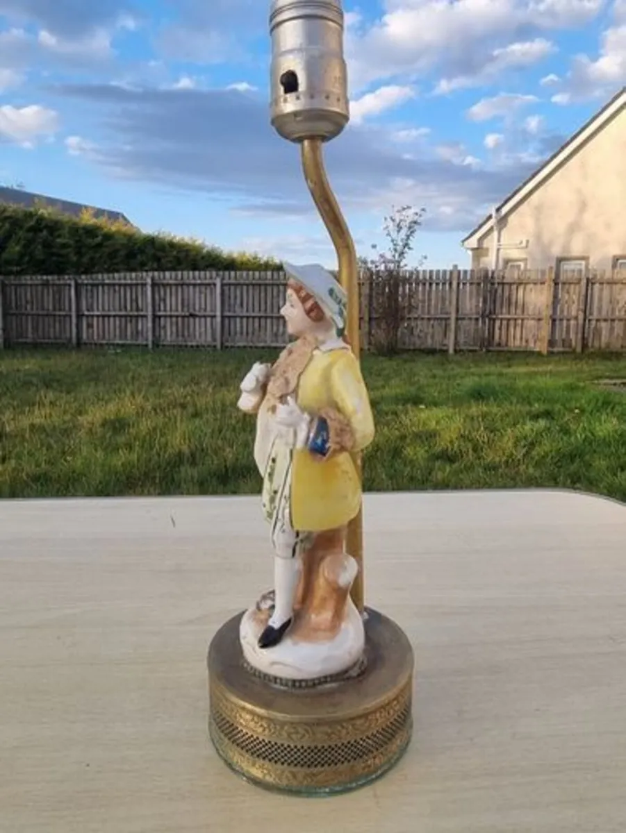 Vintage Japanese lamp base - Image 3