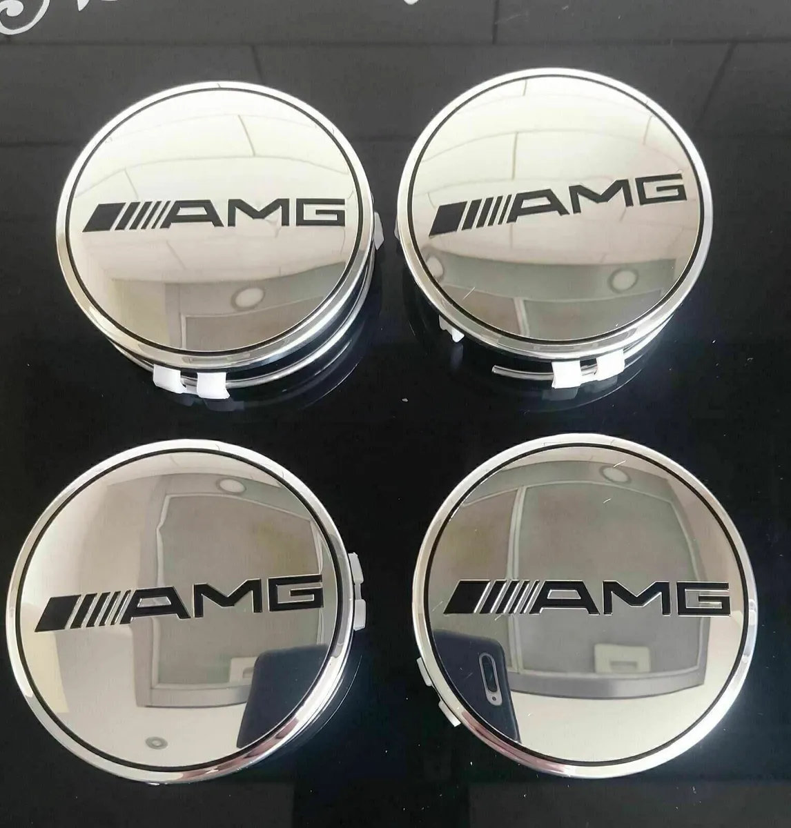 Mercedes AMG Centre Caps - FREE POST - Image 2
