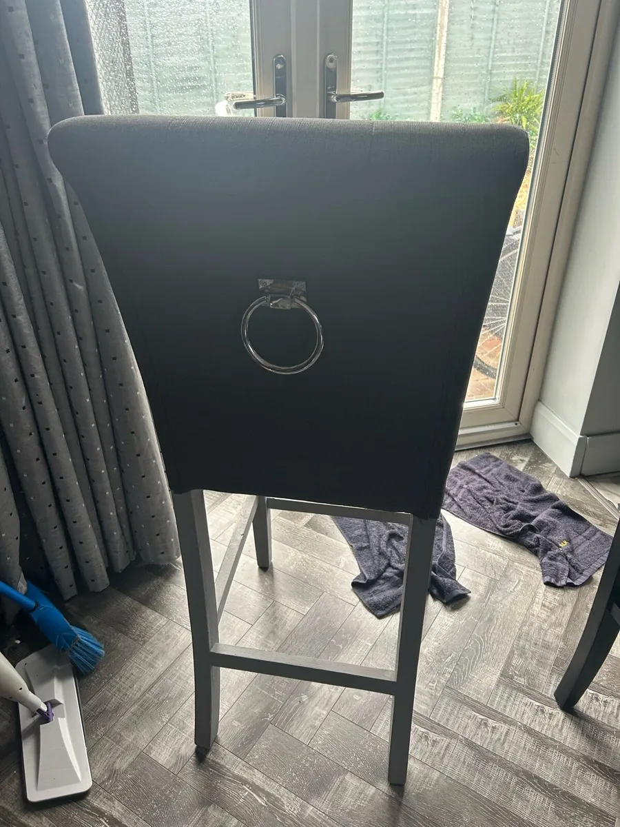 2 x kitchen bar stools - Image 1