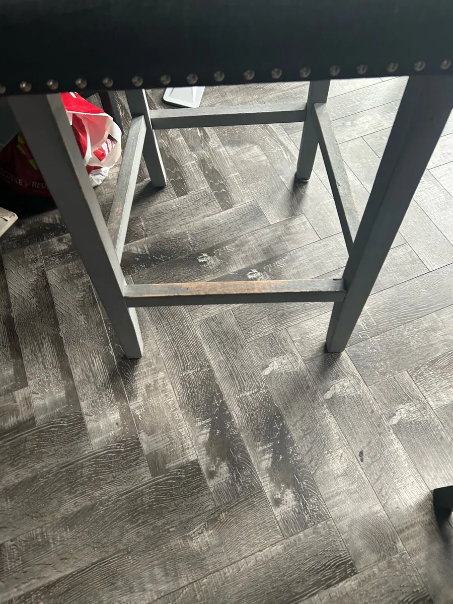 2 x kitchen bar stools - Image 2