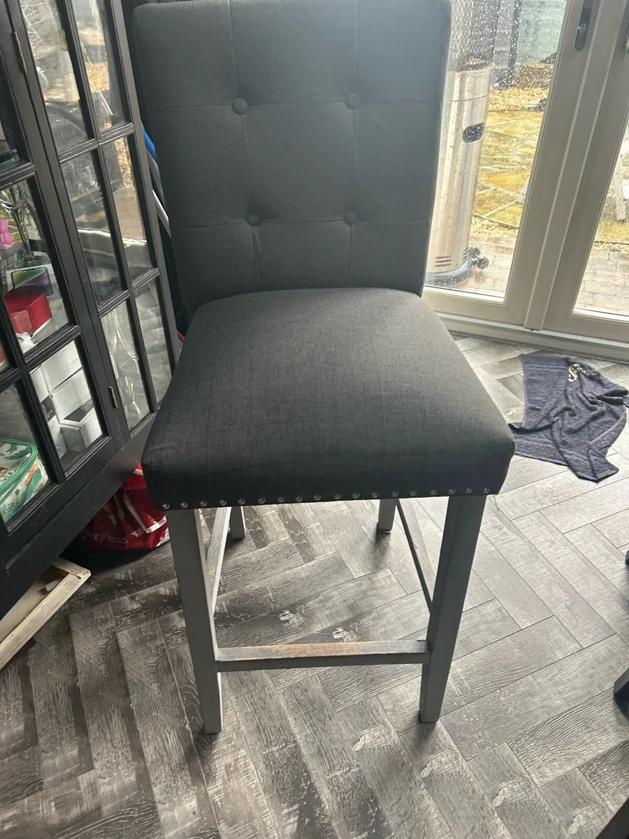 2 x kitchen bar stools - Image 3