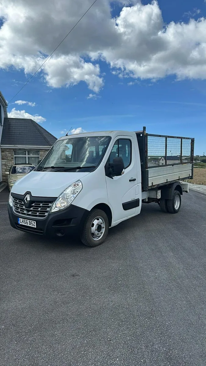 2016 renault master tipper - Image 2