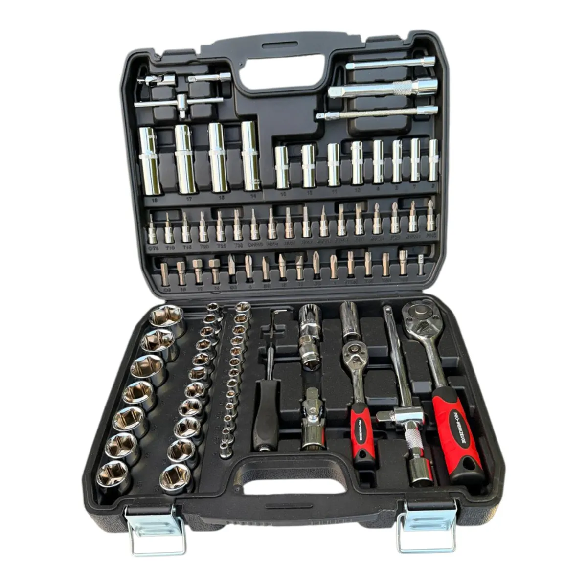 🔧 BRAND NEW 100PC SOCKET SET – 1/2″ & 1/4″ DRIVE - Image 1