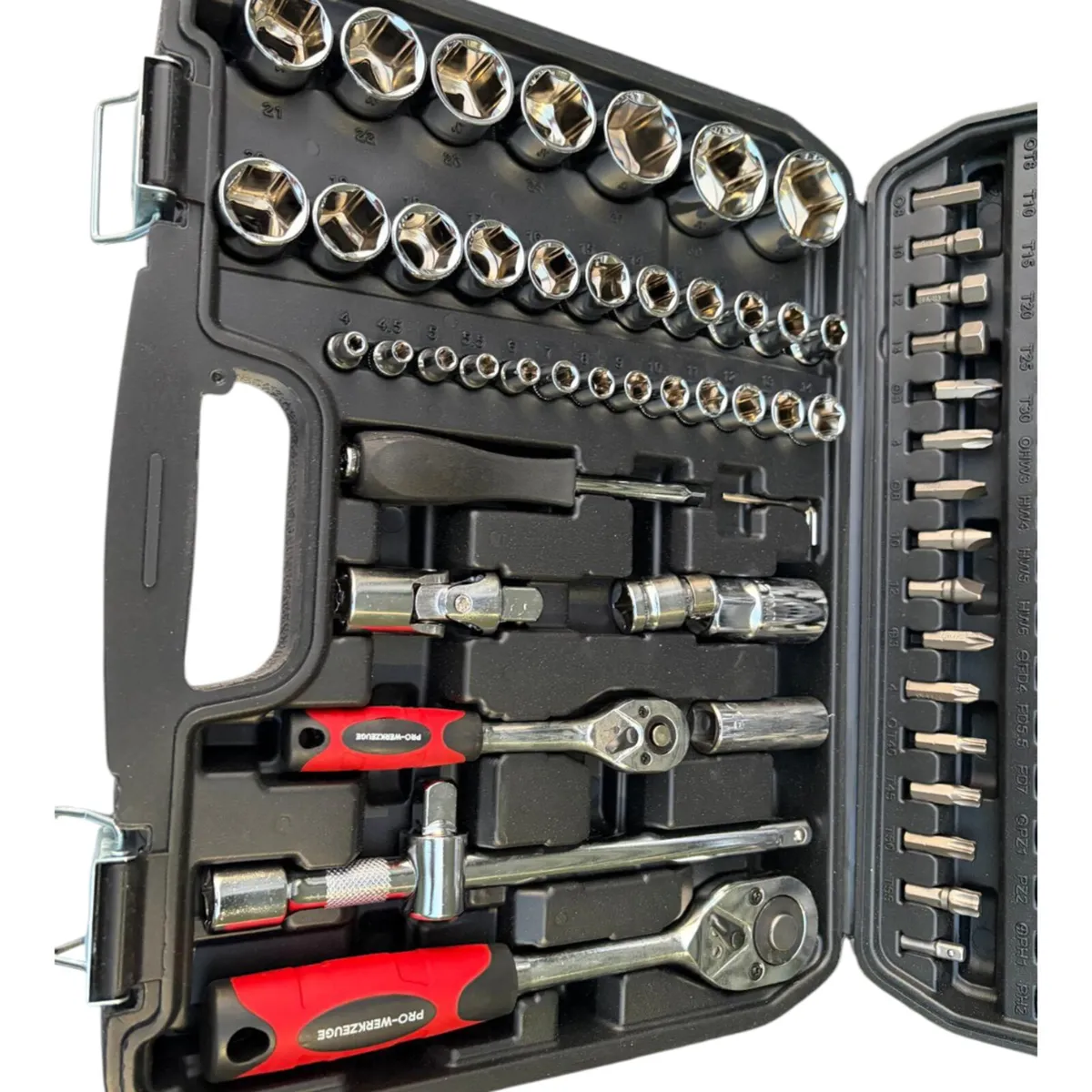 🔧 BRAND NEW 100PC SOCKET SET – 1/2″ & 1/4″ DRIVE - Image 2