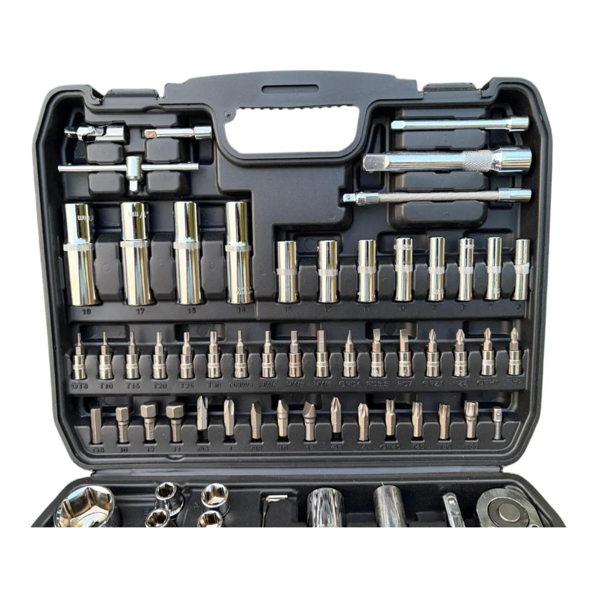 🔧 BRAND NEW 100PC SOCKET SET – 1/2″ & 1/4″ DRIVE - Image 3