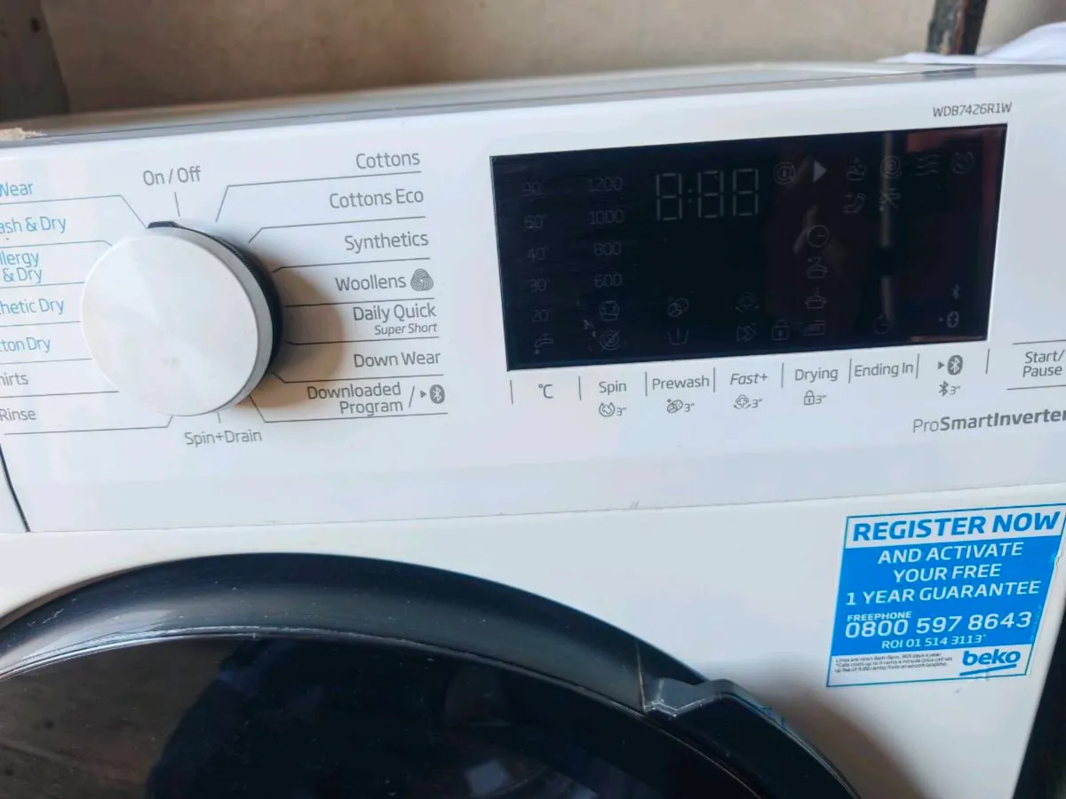 Beko washer dryer - Image 2