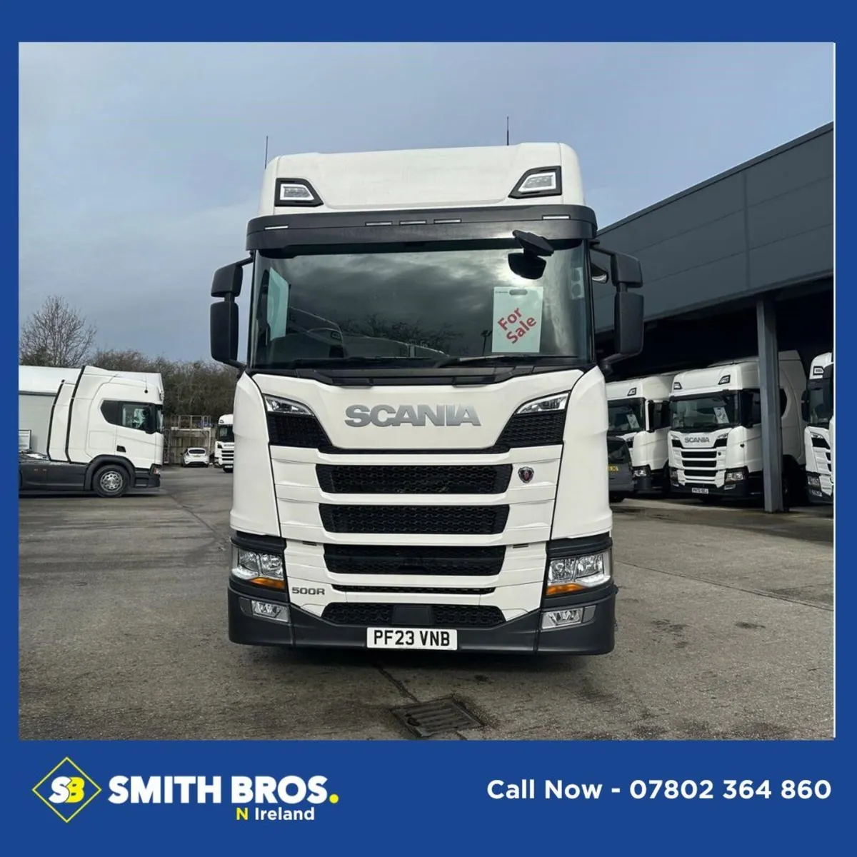 SCANIA 500R WITH LIGHTWEIGHT AXLE - Image 1