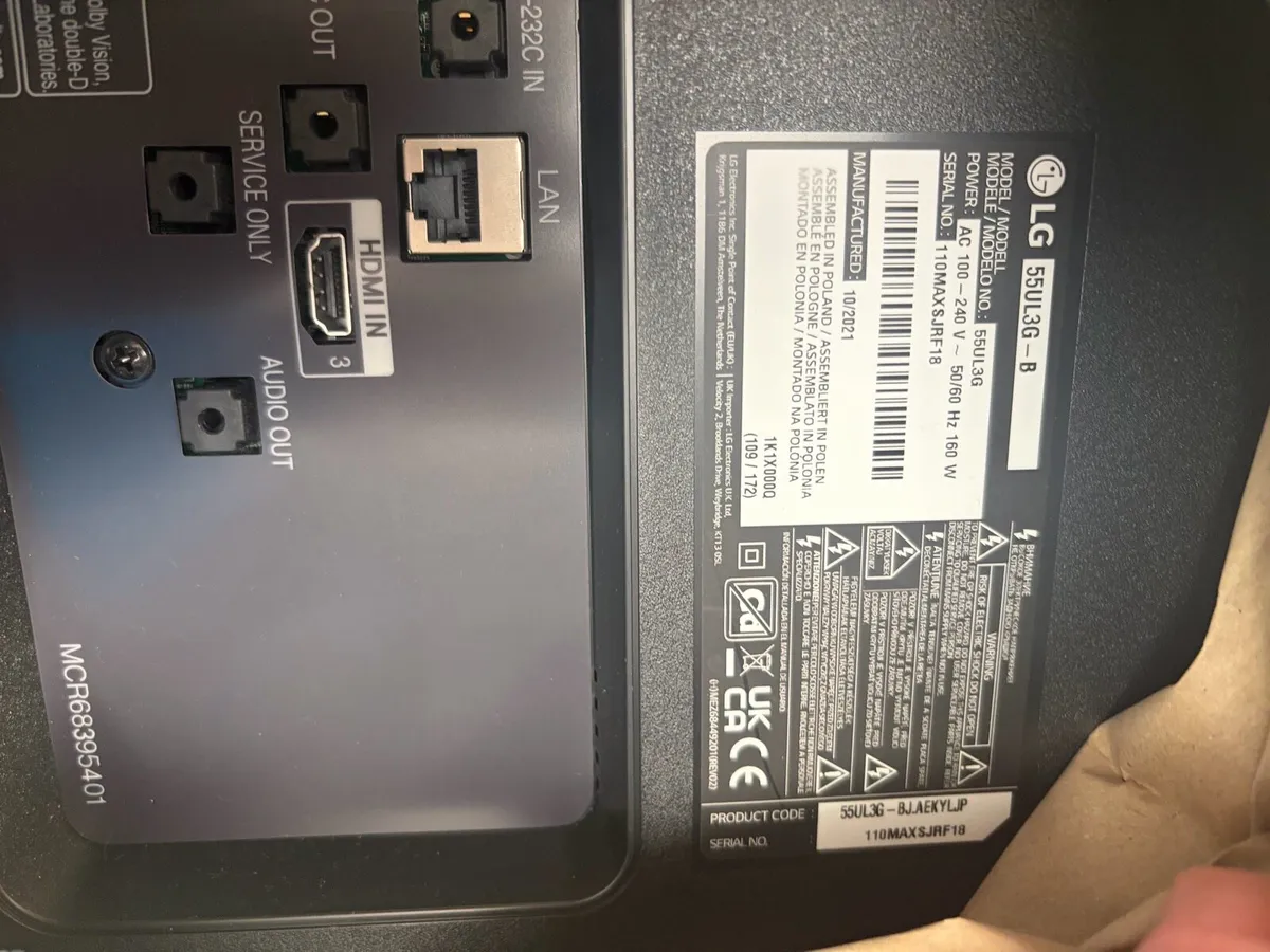 LG 55’ TV - Image 2
