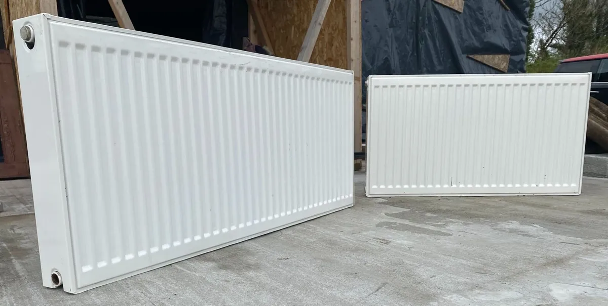 Double panelled rads - Image 1