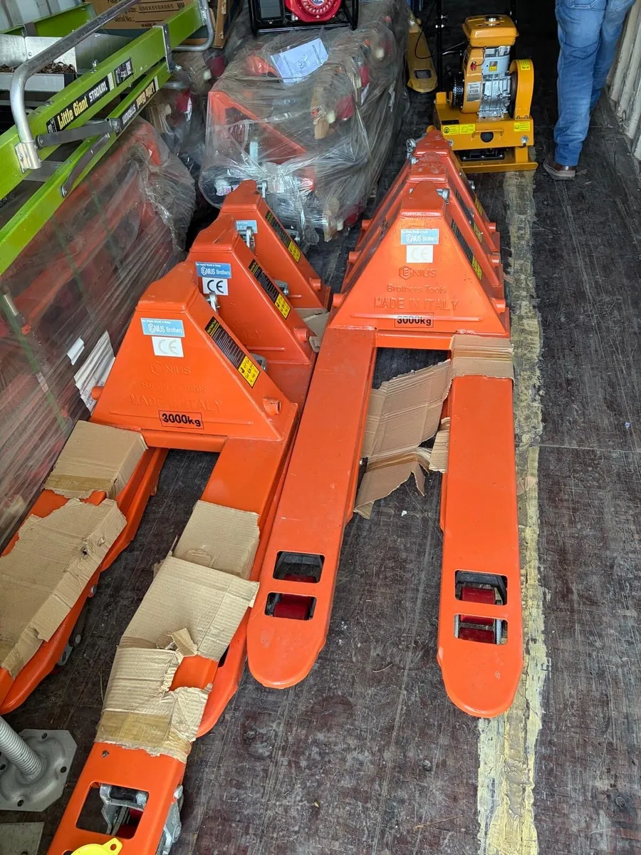 Brand new pallet trucks