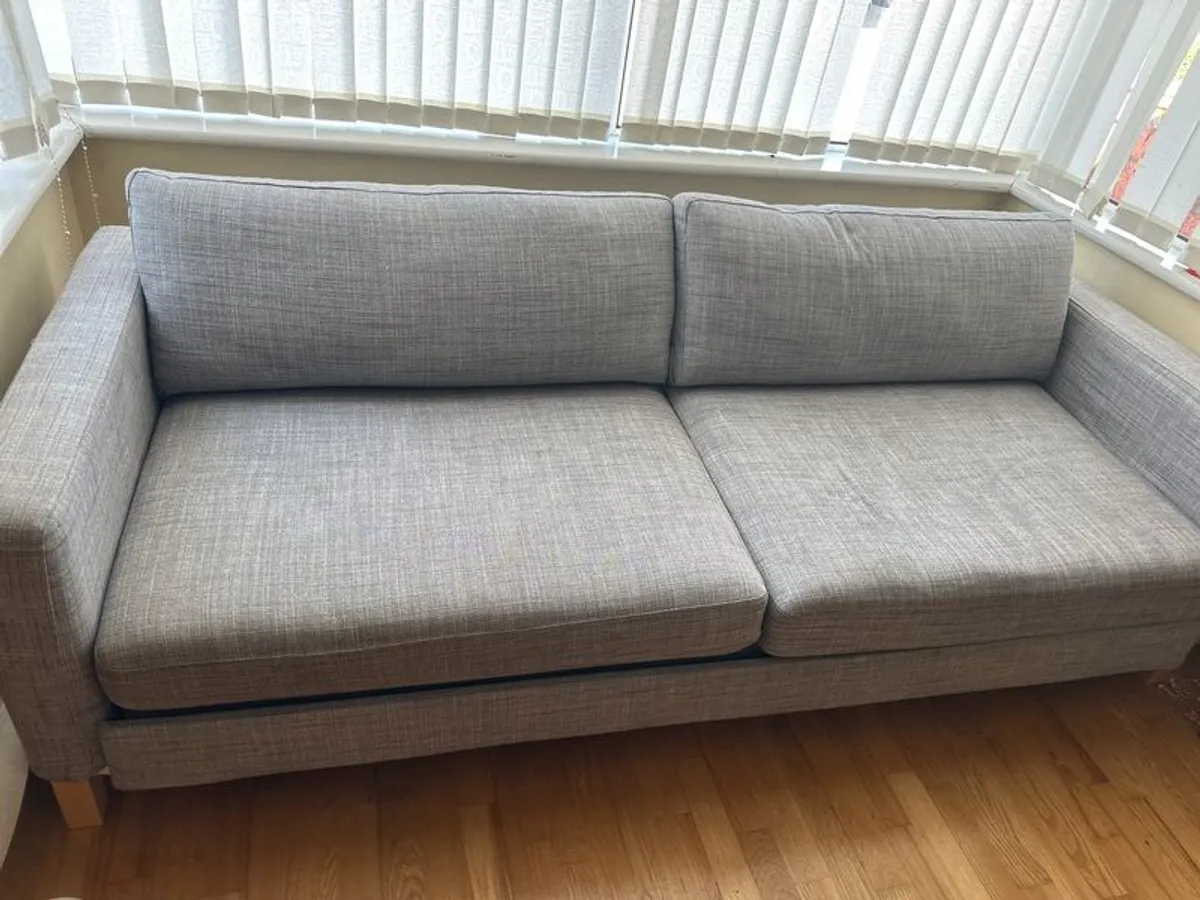 three seater sofa bed - Image 1
