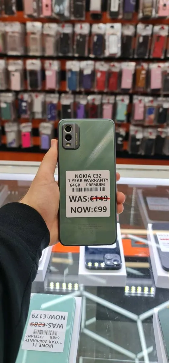 NOKIA C32 64GB Premium green unlocked