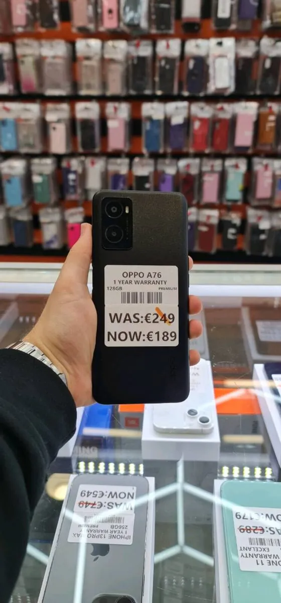 OPPO A76 128GB Premium Black unlocked