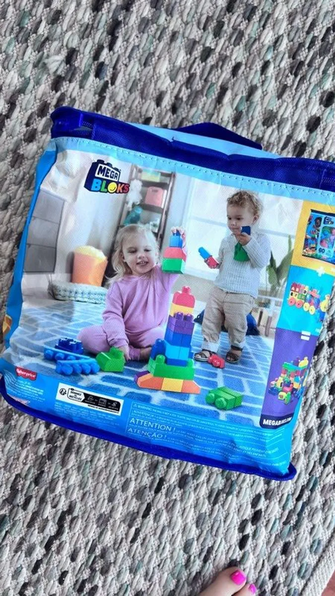 fisher price megs building blocks - Image 2