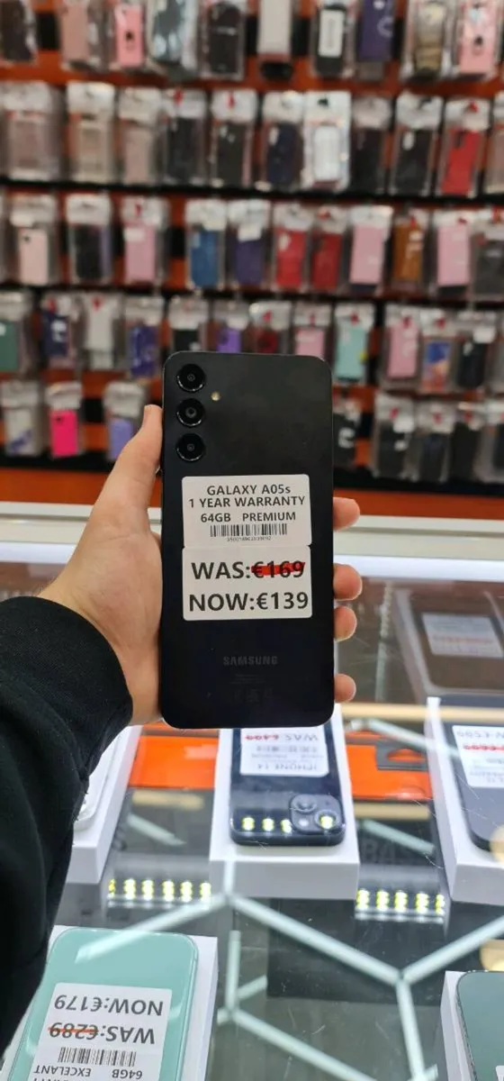 SAMSUNG GALAXY A05s 64GB Premium Black unlocked