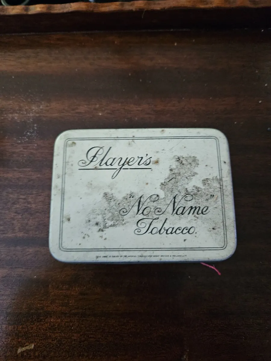 Vintage Players No Name Tobacco Tin - Image 1