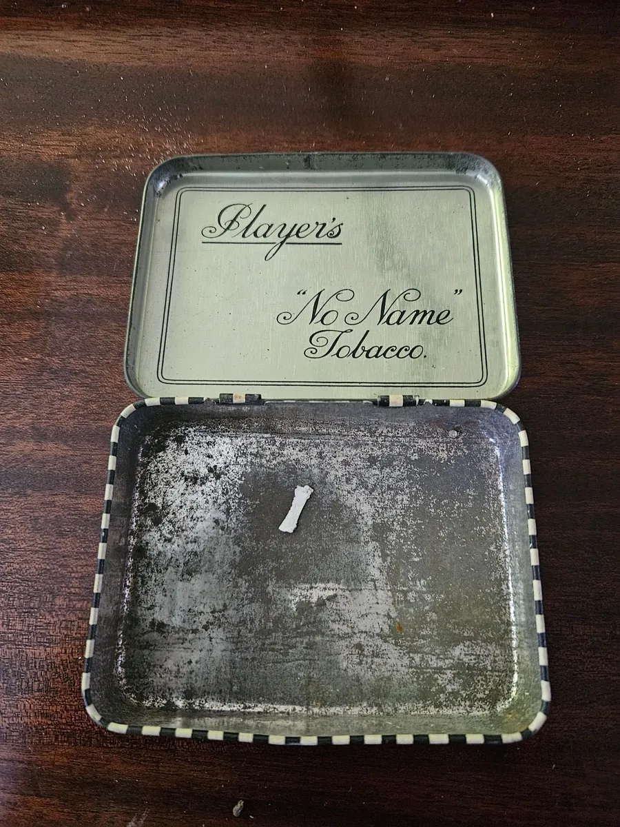 Vintage Players No Name Tobacco Tin - Image 2