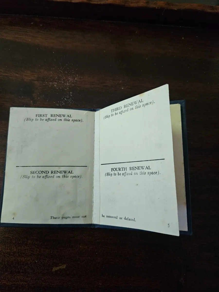 Vintage Driving Licence - Image 4