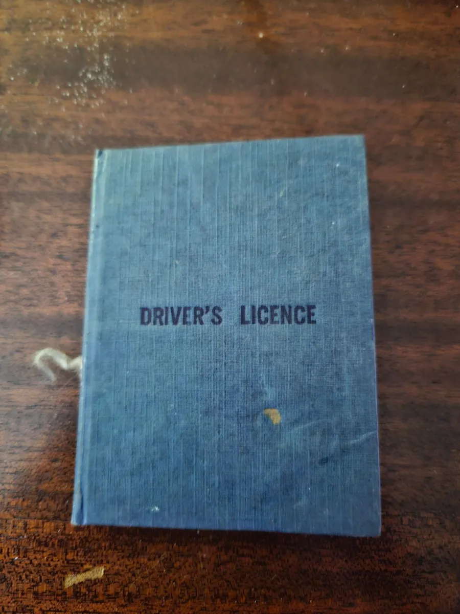 Vintage Driving Licence - Image 1