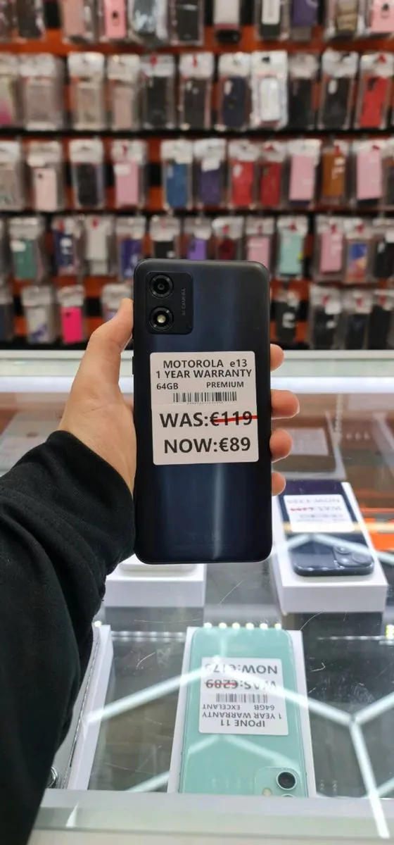 MOTOROLA E13 64GB Premium Blue unlocked