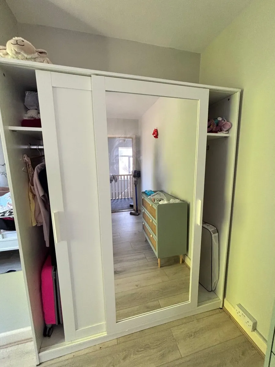 Bedroom furniture bed, wardrobe, dressing table.. - Image 4