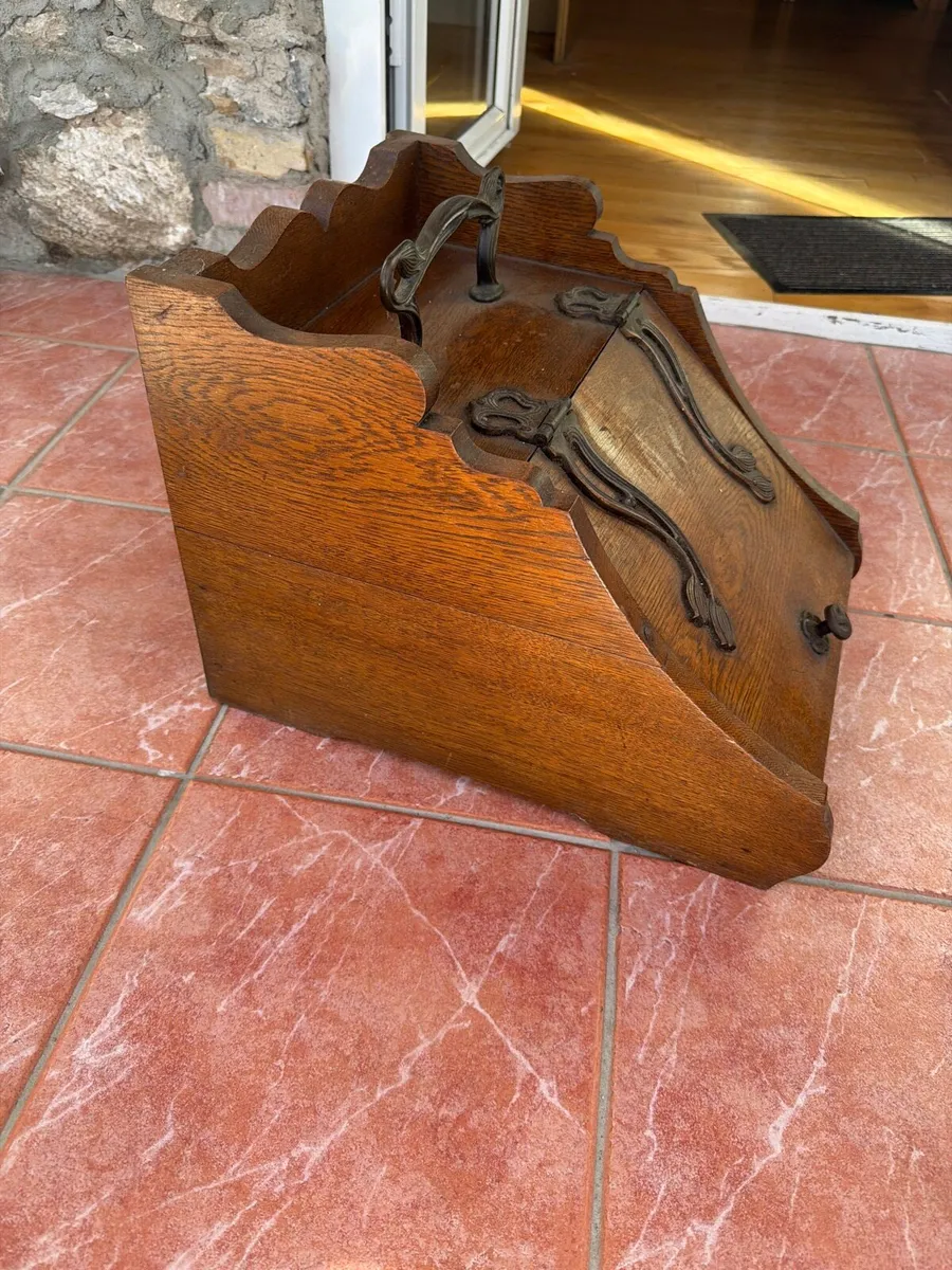 Antique coal scuttle - Image 2