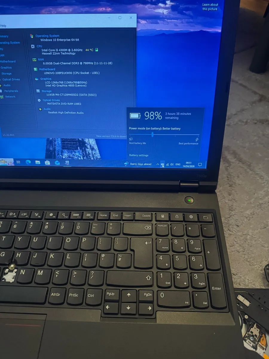 Lenovo i5 laptop - Image 2