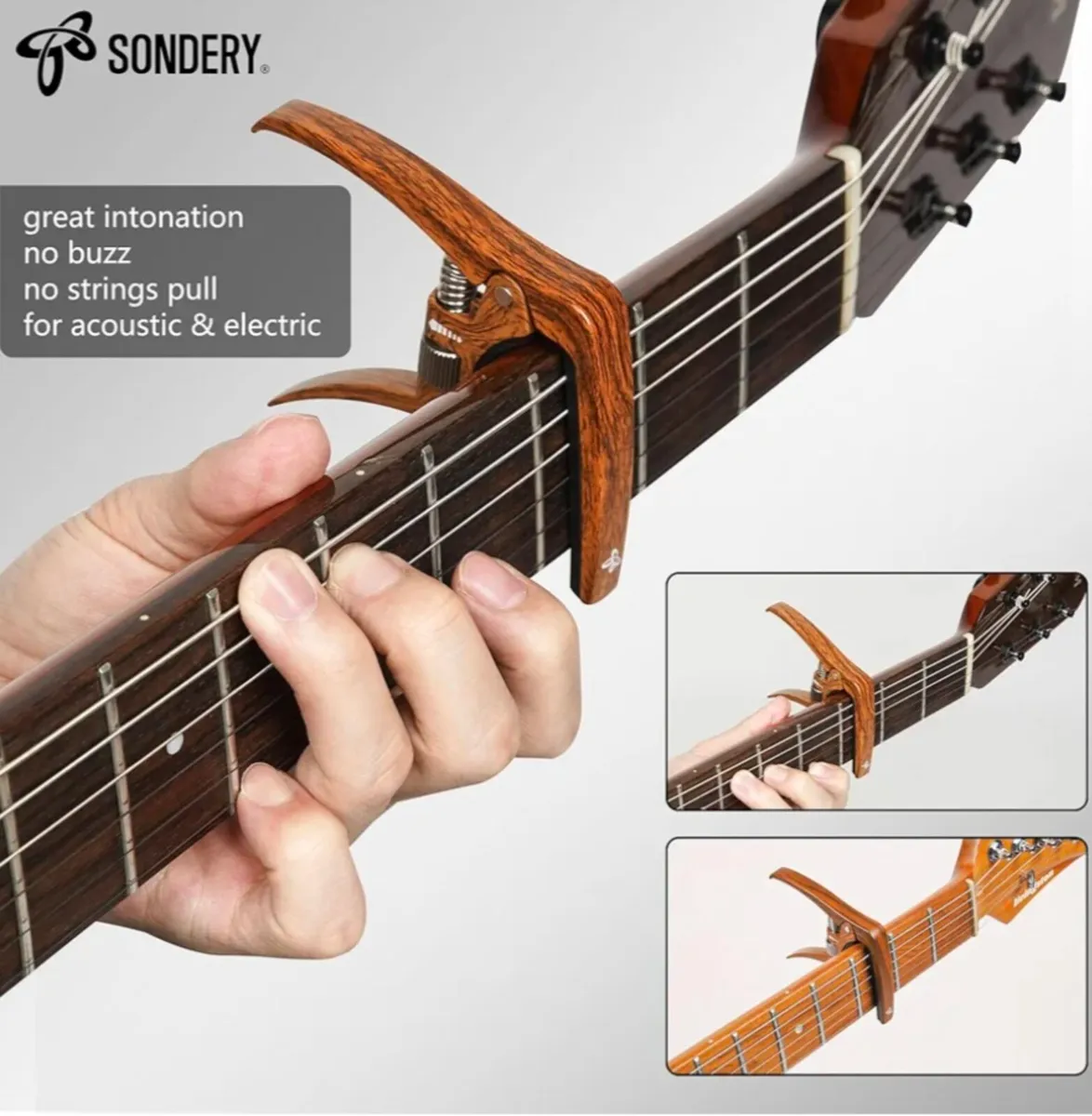 Sondery Professional Guitar Capo - Image 3